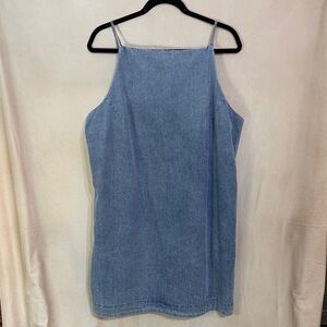 City Chic Denim Blue Mini Dress